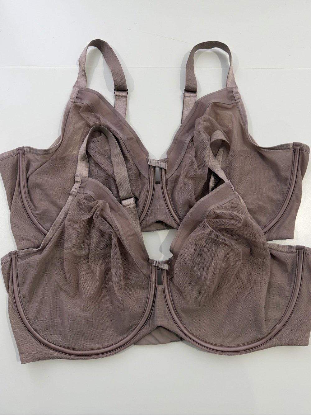Curvy Couture Sheer Bra Bundle 40H